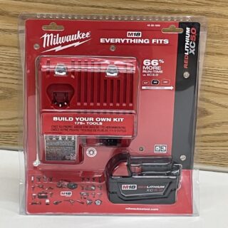 Milwaukee 48-59-1850 M18 RedLithium XC5.0 5.0Ah Battery Starter Kit